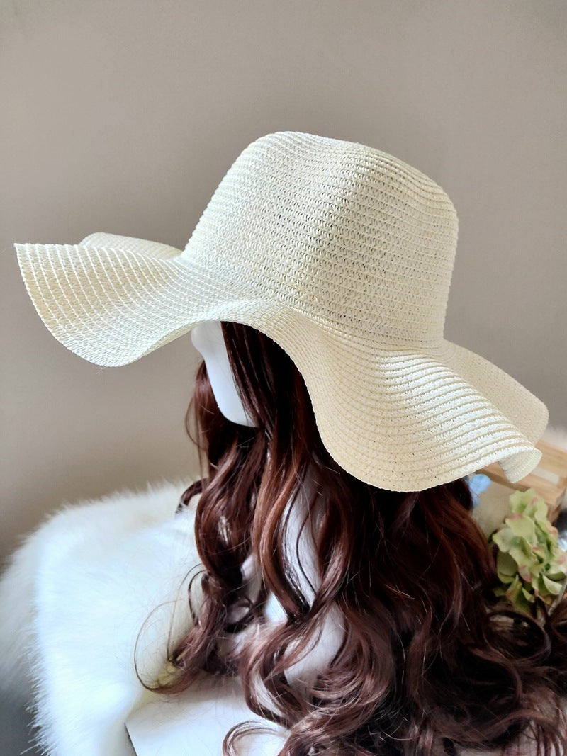 Wholesale Cotton Corrugated Straw Hat